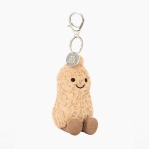 Jellycat Amuseables Peanut Bag Charm NWT